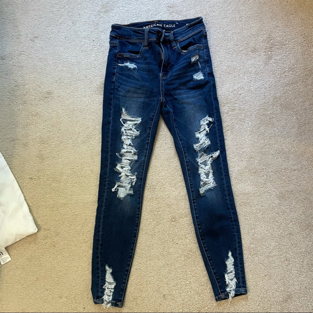 American Eagle High Waisted Jegging Size 2 Short